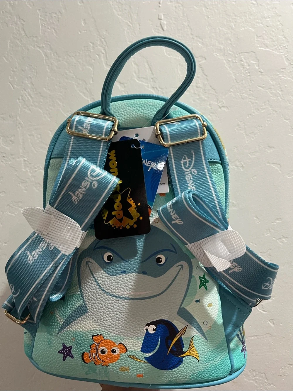 Pixar Kids' Nemo Sea Friends Mini Backpack - Aqua Blue